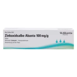 Zinkoxidsalbe Abanta 100 mg/g, 50 g