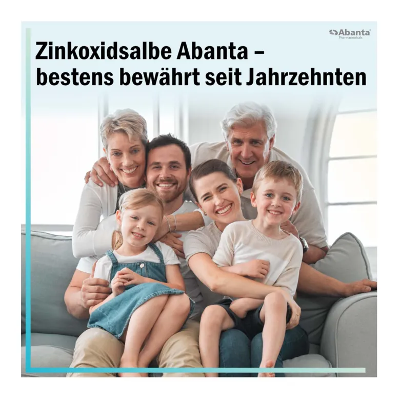 Zinkoxidsalbe Abanta 100 mg/g, 50 g