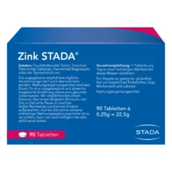 Zink Stada 25 mg Tabletten, 90 St