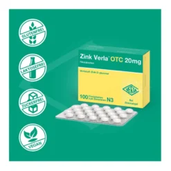 Zink Verla OTC 20 mg, 100 St